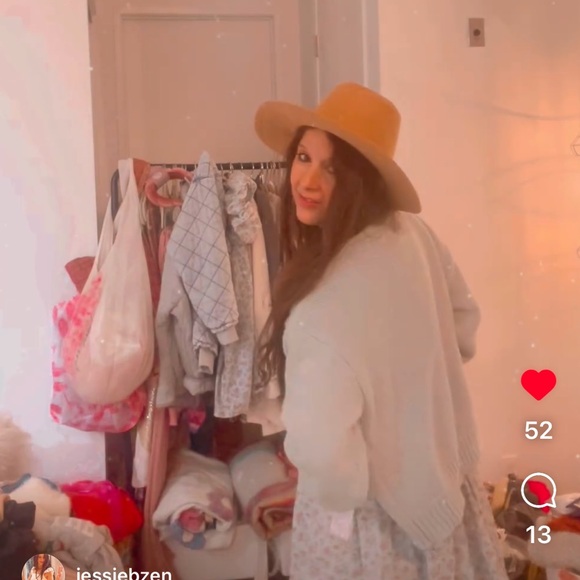 BNWT M LUNA IVY FL🌸WER P🌸WER Cardigan in Sea Foam Multi combo So Cute 🌸 - Picture 10 of 10